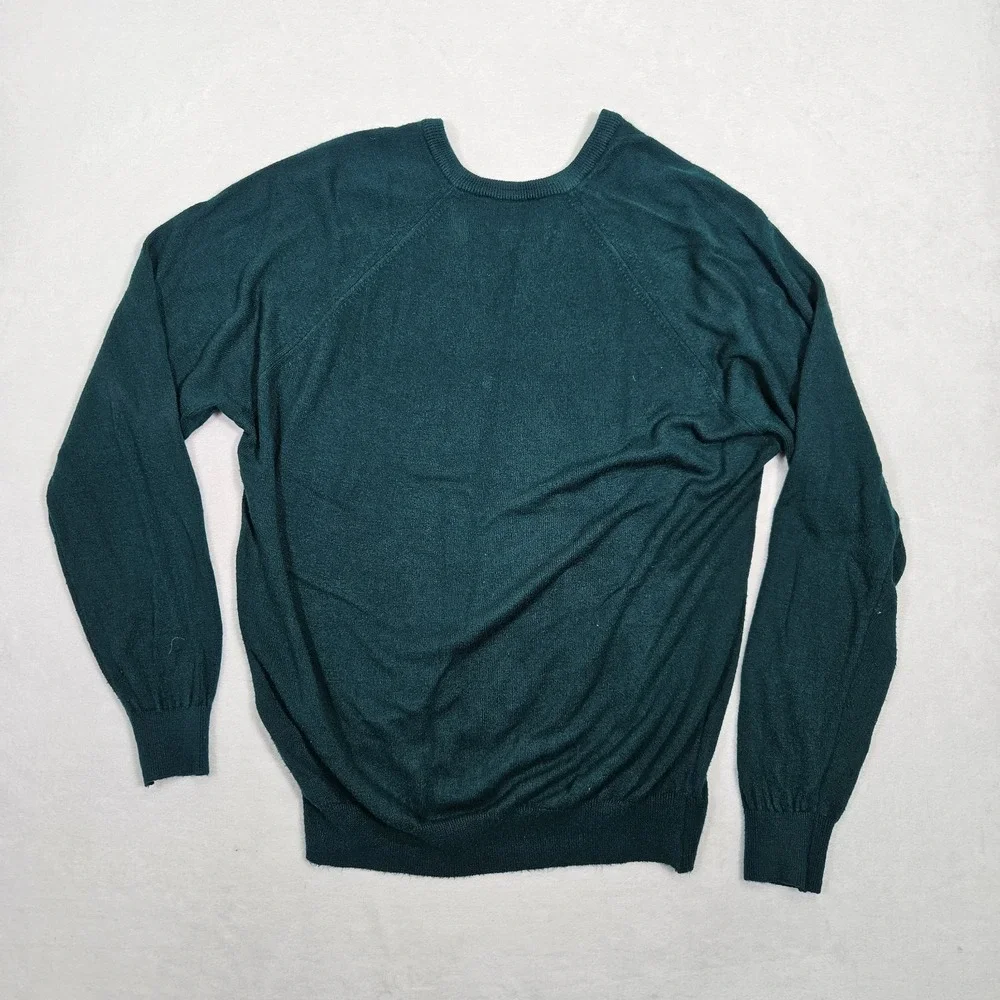 Vintage Lord Jeff Sweater‎ Mens XL Tiffany V Neck Jefflon DuPont Orlon Made USA